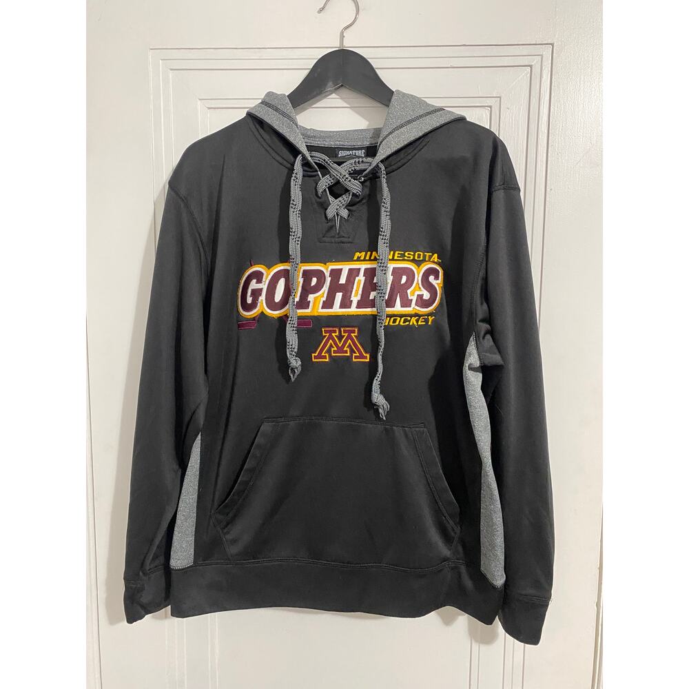 Minnesota Gophers Hockey Hoodie Sweatshirt Men's Size Medium